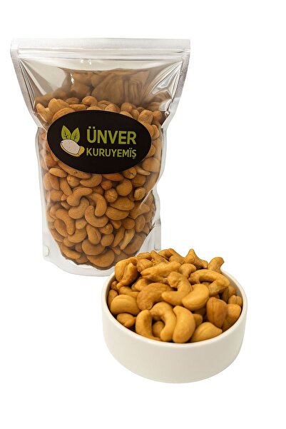 Ünver 500 GR taze Kavrulmuş Kuru Kaju