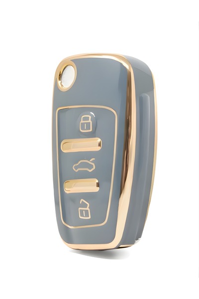 AutoHan Keys غطاء حماية للمفتاح لسيارات أودي A1 A3 A4 A5 A6 A7 Q3 Q5 Q7 باللو...
