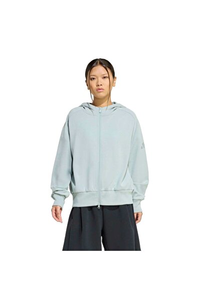 adidas W Sl Fz Hd Kadın Spor Sweatshirt KE9145