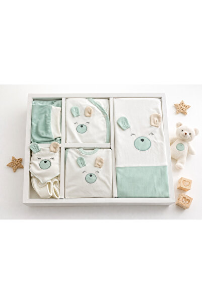 moukou Newborn 10-Piece Hospital Discharge Set Zibin Set Baby Hospital Discha...