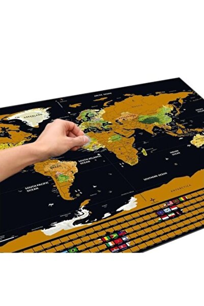 Malatec Scratch World Map Set, MALATEC®