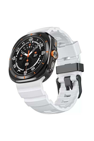 Nezih Case Soft Silicone Band Compatible with Samsung Galaxy Watch Ultra 47mm