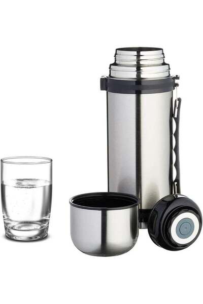 earss 1.2L Vacuum Insulated Flask – Large Stainless Steel Bottle with Handle ...