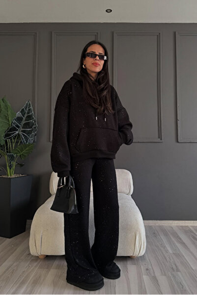 style of style Simli Sweat Pantolon Takım