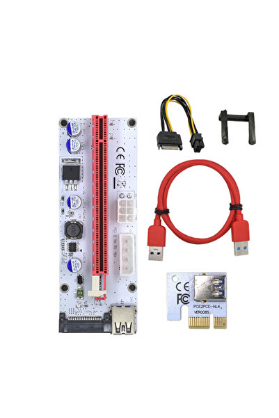 Vigor Pcı-e 1x To 16x Usb 3.0 Riser Kart Uzatıcı Yükseltici
