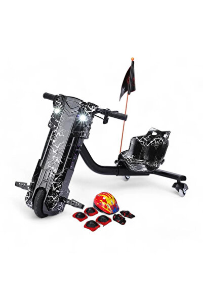 My modern game سكوتر درفت كهربائي كبير 36 فولت مع بلوتوث وشاشة عرض وإضاءة LED...