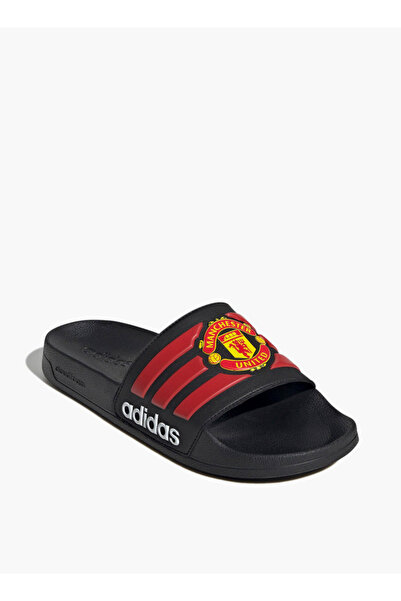 adidas شبشب رجالي بطبعة شعار Adilette Shower Man Utd