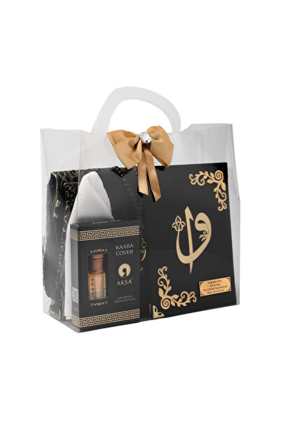 Hayrat Neşriyat Scarf + Skullcap + Prayer Rug + Prayer Beads + Dhikr Mat + Es...