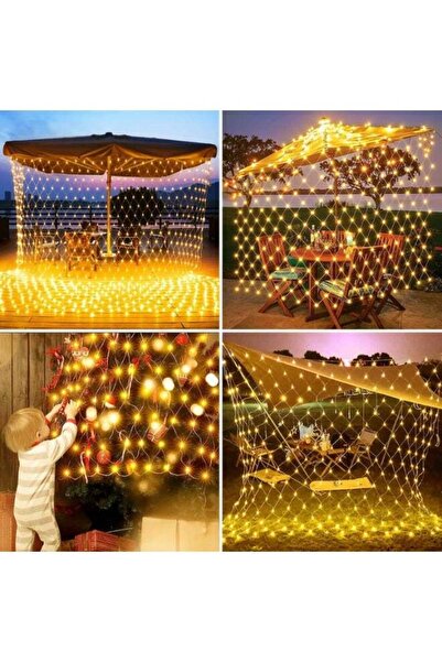 Toybox Ramadan LED Outdoor IP65 Waterproof 2x2 fit Length Mesh and Curtain Li...