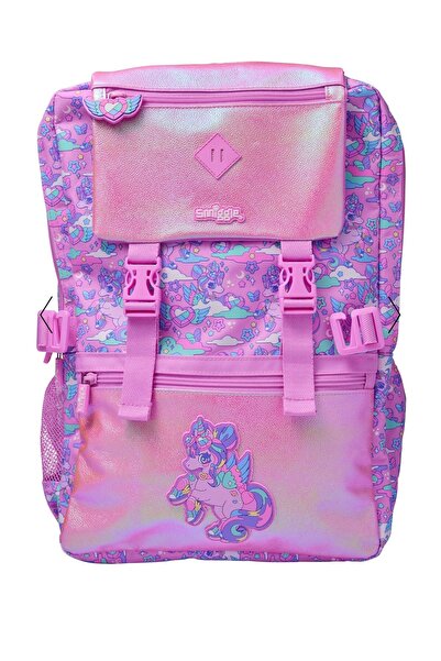 SMIGGLE Trailblazer Serisi Attach Foldover unicorn Sırt Çantası