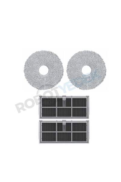 robotyedek Dreame L40 Ultra CE și AE Mop și Filtru Hepa - 4 Piese
