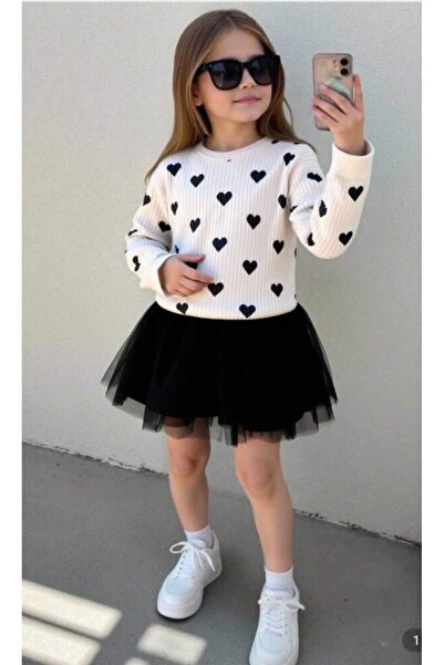 MiniMino Kids Σετ κοριτσίστικο με φούστα και μπλούζα