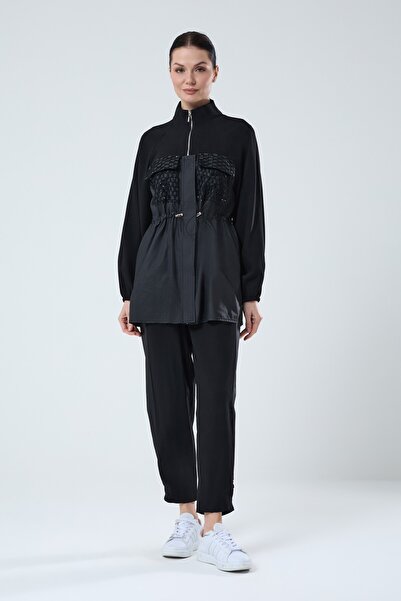 Jupe Kadın Modern File Detaylı İki Parça Takım 8599