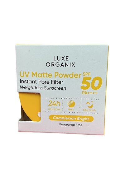 LUXE ORGANIX uv matte powder spf50