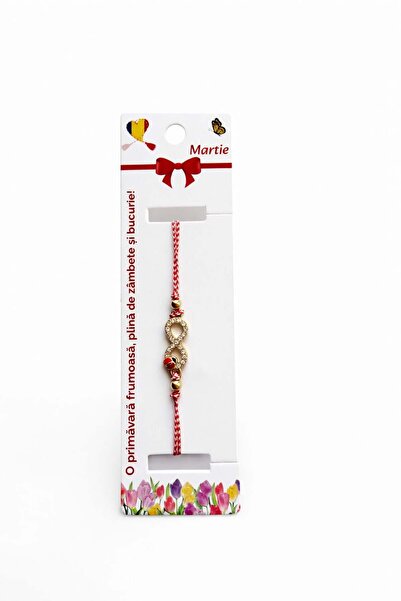 OEM Set of 12 Infinity Bracelets with Ladybug Gold Rhinestones Adjustable