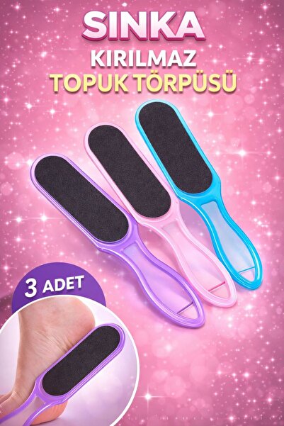 SİNKA TOPUK TÖRPÜSÜ PLASTİK RENKLİ 3 ADET