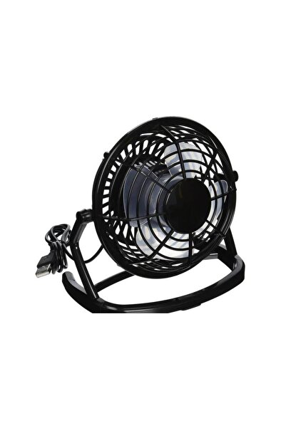 Vigor Masaüstü Usb Mini Fan Vantilatör Taşınabilir Usb Fan Siyah