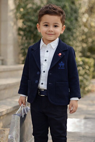 berkMICIRIK Премиум тричастен комплект за специални поводи и празници за момч...