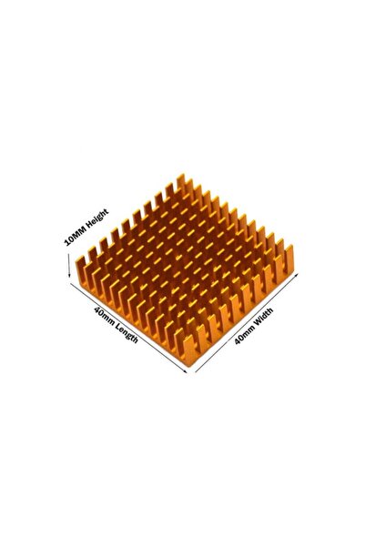 WOZLO Chipset Cpu Gpu Vga Ram Led Ic 35*35*10mm Aliminyum Bakır Renk