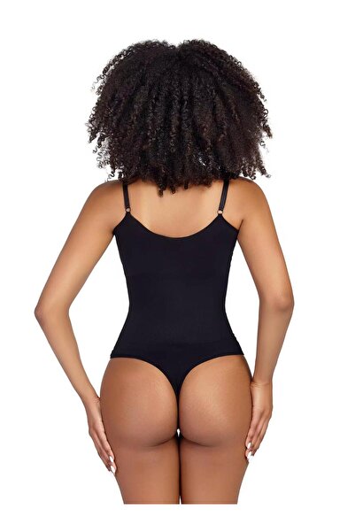 FİT WOMEN örme kumaş zıbın string model toparlayıcı body 9052