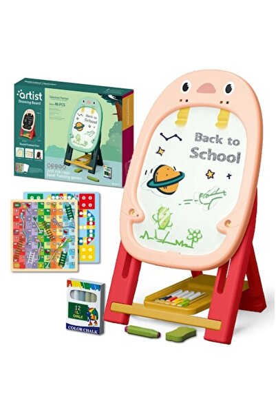 SOLTOY SOLTOY® Artist double-sided magnetic board for children, for drawing a...