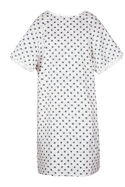 International Uniforms Unisex Patient Gown Back Ties, Easy Care, Machine Wash...