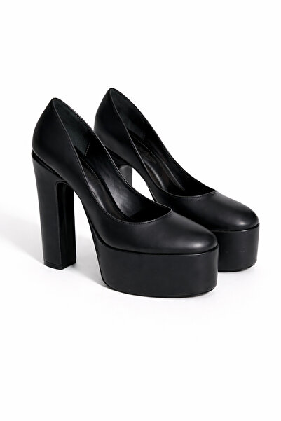 Giydim Gidiyor Noctura Platform Topuklu Ayakkabı Siyah