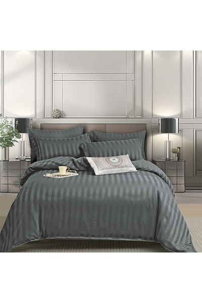 OEM Damask bed linen with elastic 180x200 for double bed 2 people, 6 pieces, ...