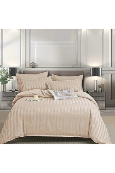 OEM Damask bed linen with elastic 180x200 for double bed 2 people, 6 pieces, ...