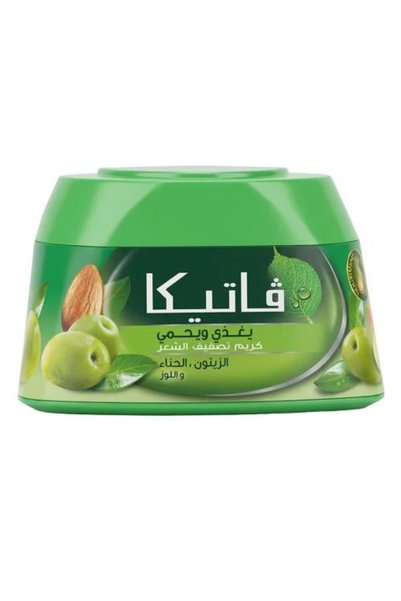 Vatika كريم تصفيف الشعر بالزيتون والحناء واللوز - 140 مل