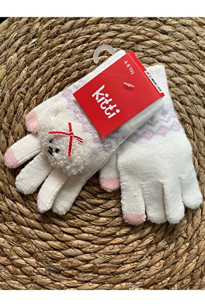 Kitti Animals Girls-Boys Children's Quality Cute Gloves