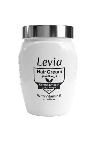 Livia كريم الكيراتين لتنعيم الشعر مع فيتامين هـ - 475 مل