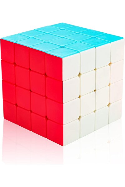 REZZOSS Rubik Cube 4x4 Speed Cube Magic Cube Puzzle Toy Smooth Turning Anti-P...