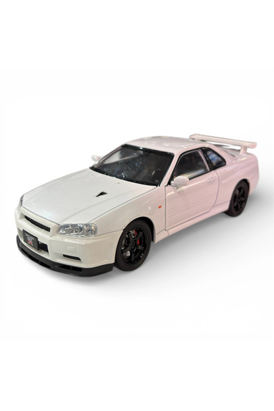 HOBBİEZ WORLD 1/24 Nissan Gtr R34 - White