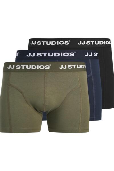 Jack & Jones JACSOHO SOLID TRUNKS 3 ΠΑΚΕΤΑ NOOS