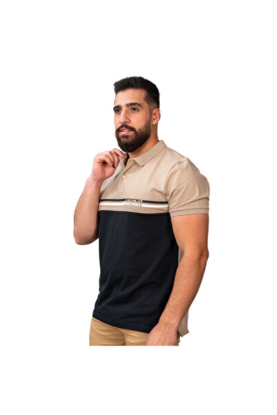 Giordano قميص بولو رجالي قصة ضيقة البيكيه