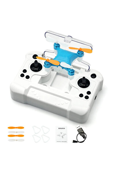 REZZOSS طائرة درون صغيرة للأطفال، رباعية المراوح، تعمل بالتحكم عن بعد، إقلاع ...