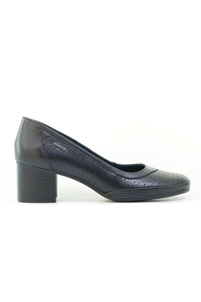 Venüs 1373Y Genuine Leather Classic Heeled Shoes