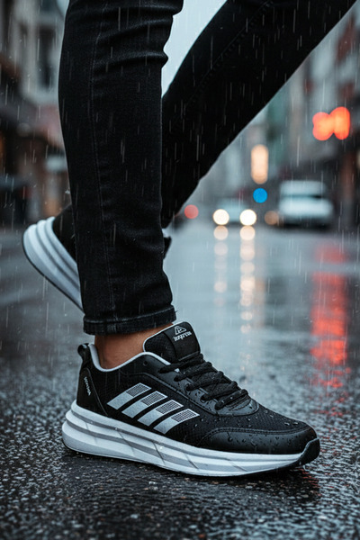 Giyyin Pantofi sport Negru Alb Dungi Casual Confortabil Calitate Înaltă Cu și...