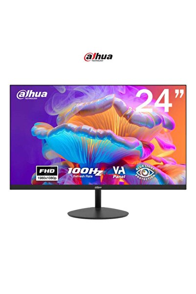 DAHUA 24 Inch FHD Monitor – 100Hz, VA Panel, HDMI and VGA