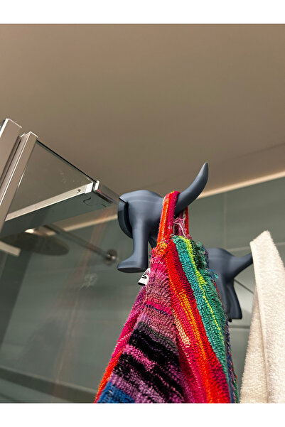 Printech3d Kapı Üstü Askı – Pratik Havlu/Çanta Askısı (Tekli, Beyaz)