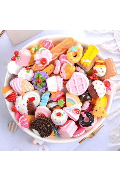 Pink Nails 3D Nail Art Decoration Set Kawaii Sweet Shop