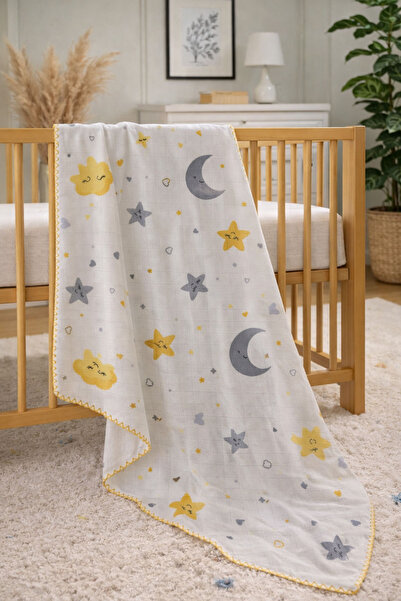 MODA Multi-Purpose 100*120 Muslin Newborn Baby 100% Cotton Muslin Cloth Baby ...