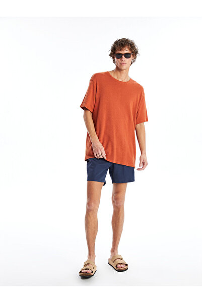 LC Waikiki Ανδρικό μαγιό Özmarka Νέας Σεζόν σε κοντό μήκος με στάμπα