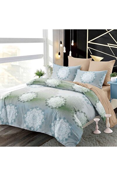 OEM Bed linen with elastic 180x200 for double bed 2 people, 6 pieces, DREAM-0562