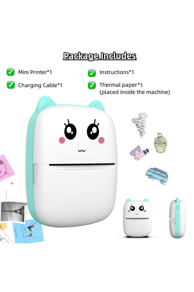 OEM Mini imprimanta termica portabila – design adorabil si functionalitate ra...