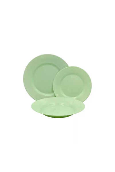 Arcopal PLUMI 18-piece dinnerware set – Paradise Green
