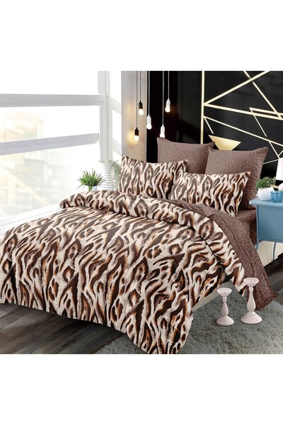 OEM Bed linen with elastic 180x200 for double bed 2 people, 6 pieces, DREAM-0598