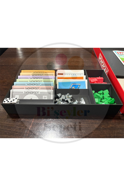 Bi'şeyler Sepeti Monopoly Classic Version Box Organizer