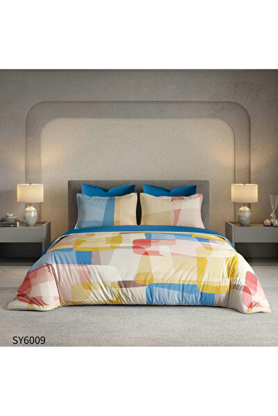 OEM Bed linen with elastic 180x200 for double bed 2 people, 6 pieces, DREAM-0610